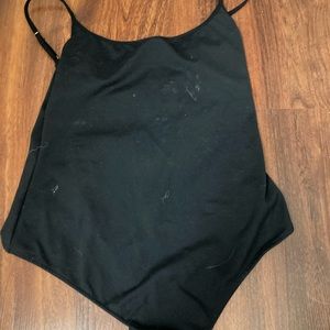 Black bathing suit